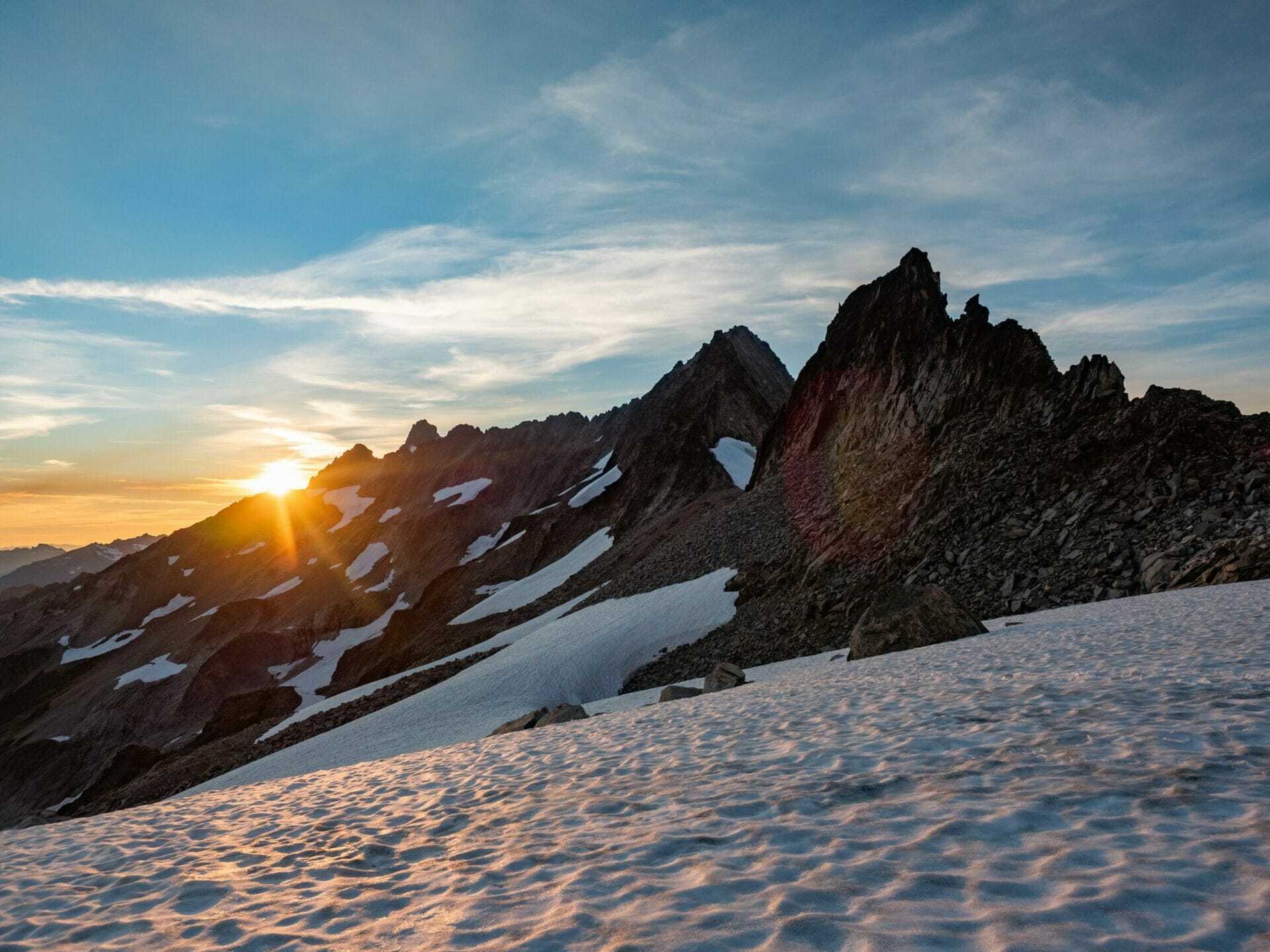 Ptarmigan Traverse North Cascades Glacier Peak mountaineering