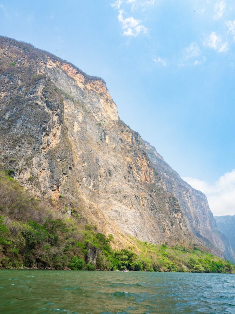 boat tour in Sumidero Canyon, Chiapas