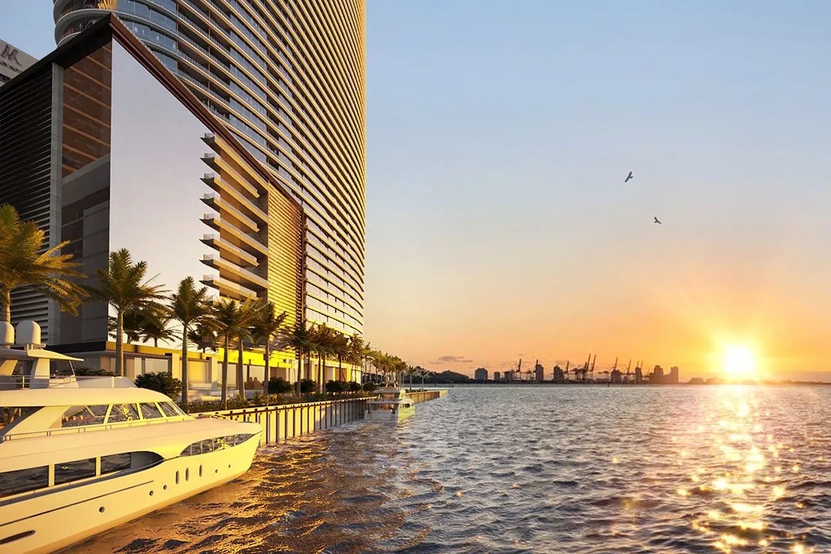 7 Bedroom / 10 Bathroom Penthouse Aston Martin Residences Miami