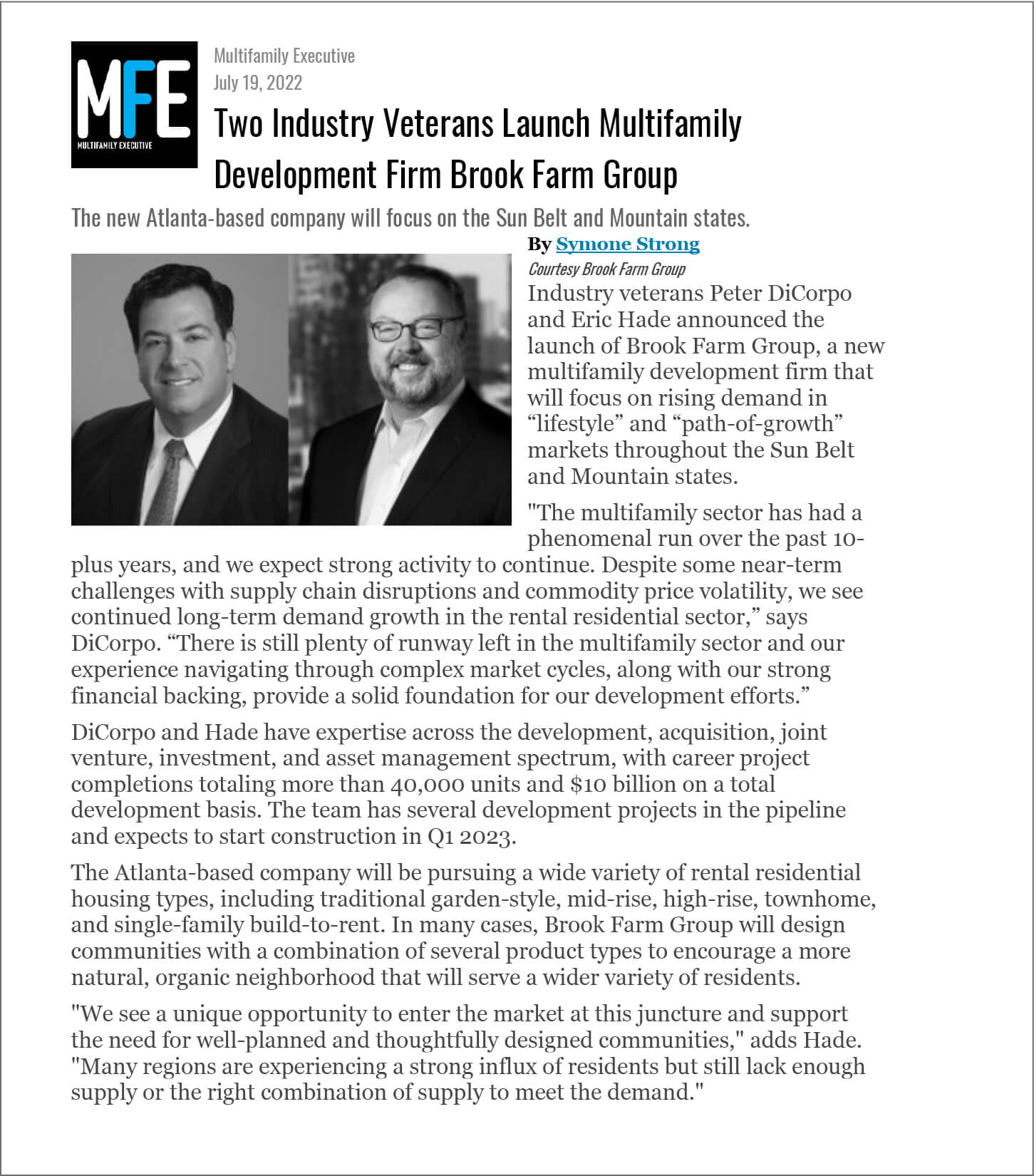 Press Brook Farm Group