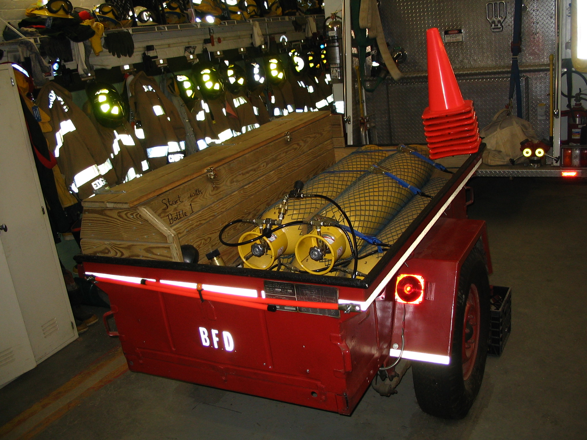 Air Trailer Brookfield Fire Department