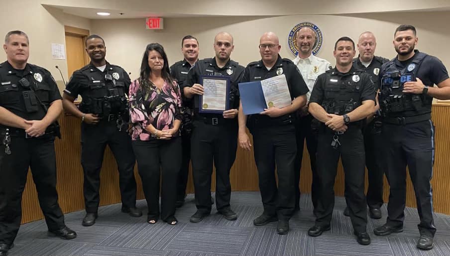 Heroism Commendations Brookhaven Borough