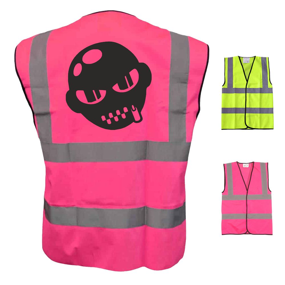 Gimp Mask Funny Yellow Hi Vis Vest Brook Hivis Low Fee High Quality