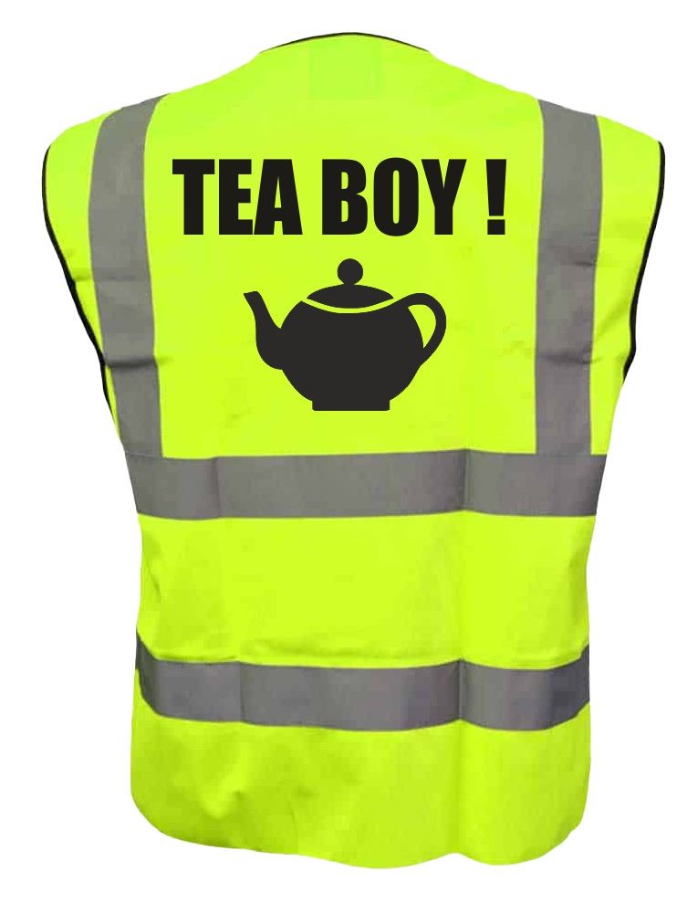 *sale* Tea Boy Yellow Hi Vis Vest Brook Hi Vis Huge Discount