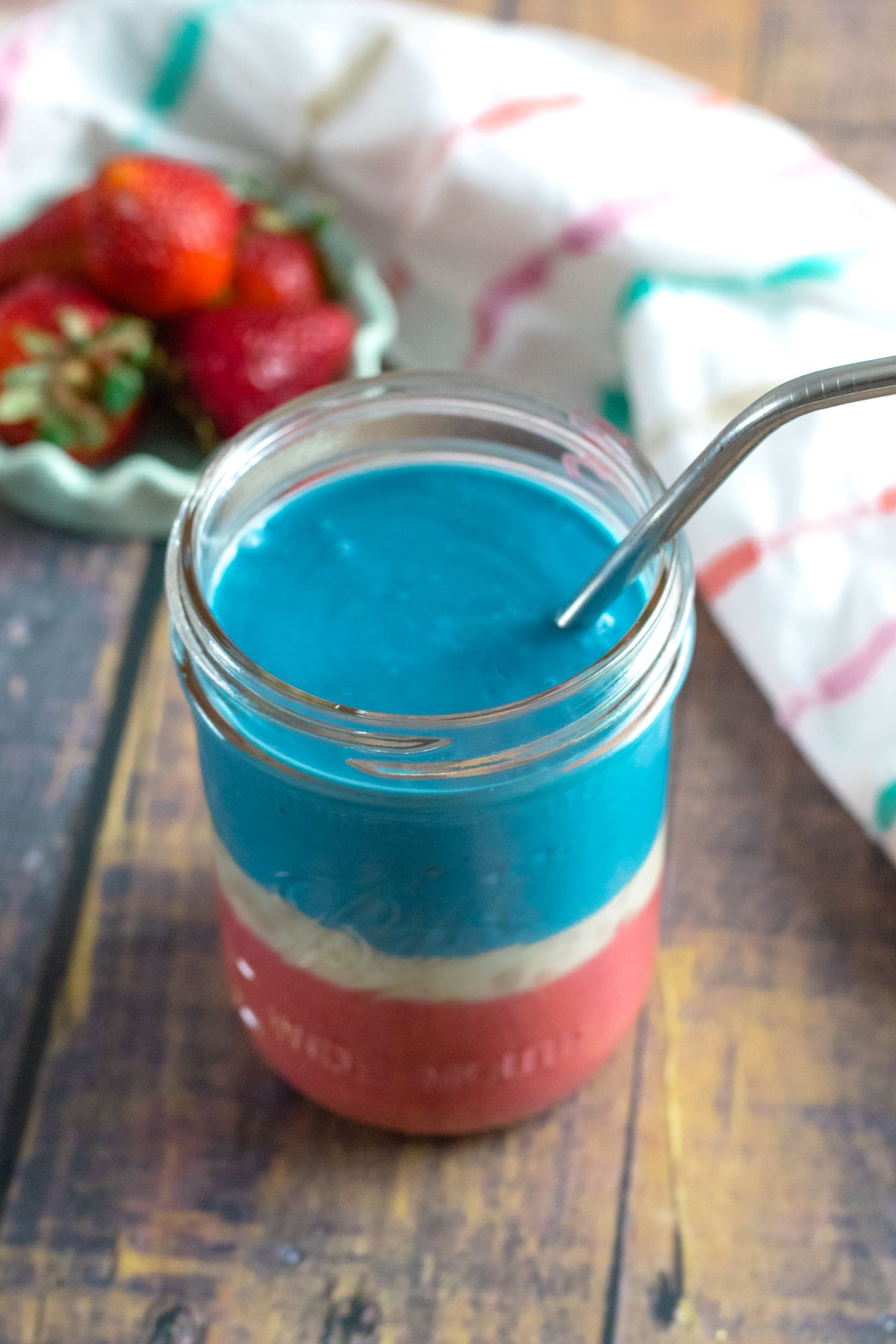 4th Of July Red White and Blue Smoothie Recipe