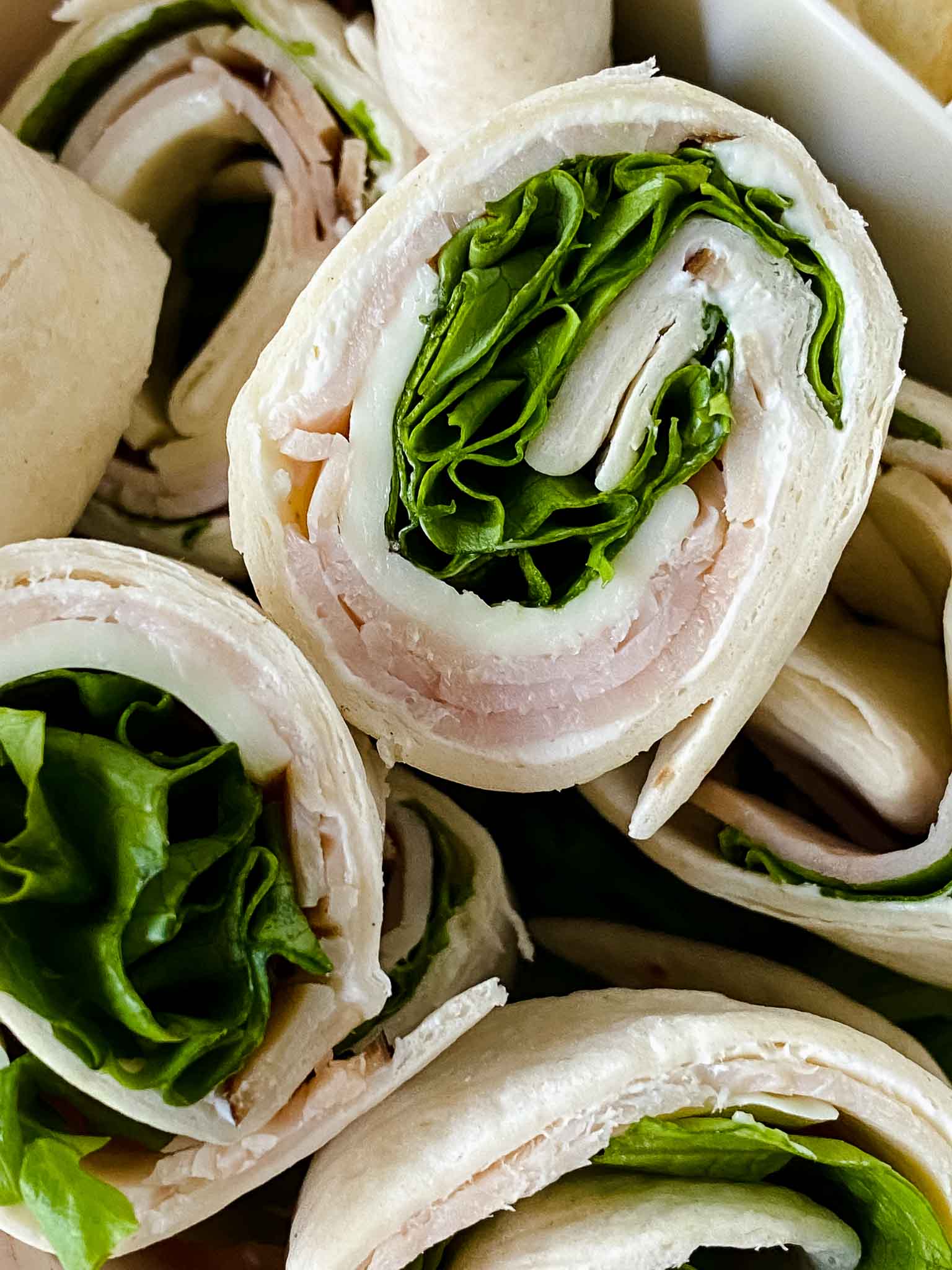 Easy Turkey Pinwheels Great For School Lunch and Meal Prep