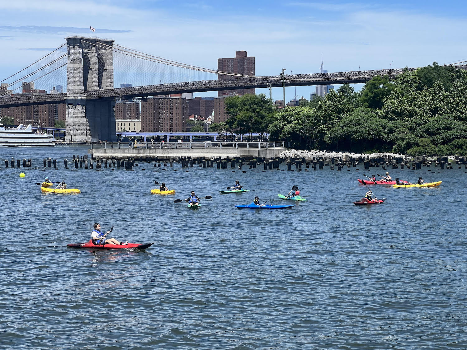 Free kayaking this summer in Brooklyn Brooklyn Bridge Parents News