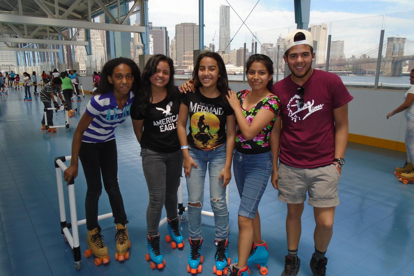 Roller Skating Brooklyn Bridge Park