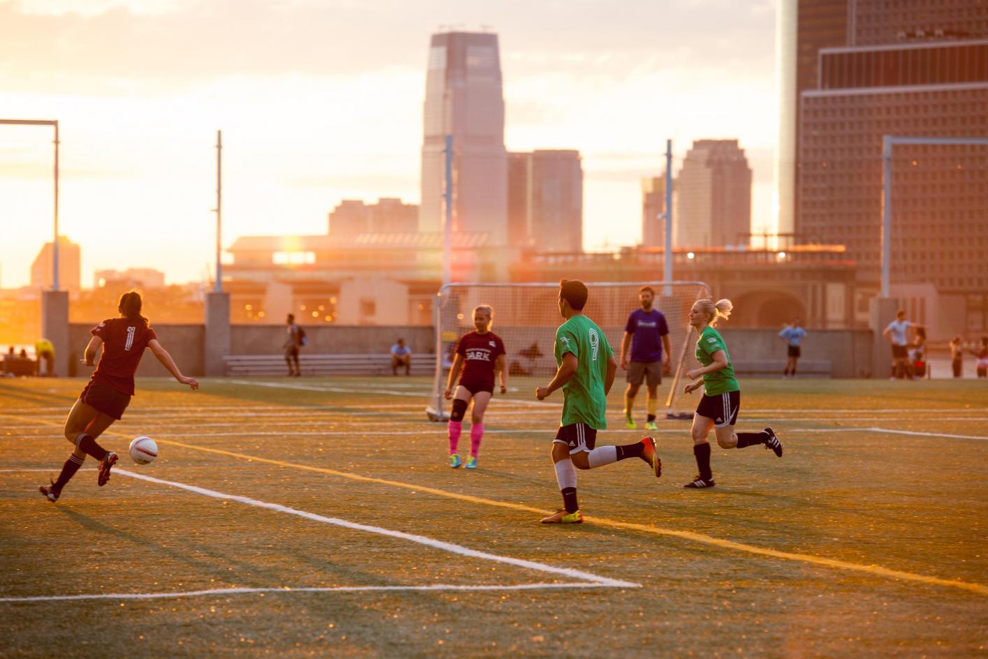 Soccer Brooklyn Bridge Park