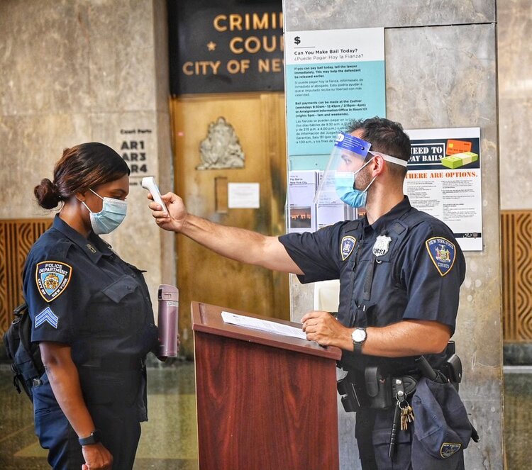 State Courts Liberalize Distancing Requirements, But Keep Mask Requirements