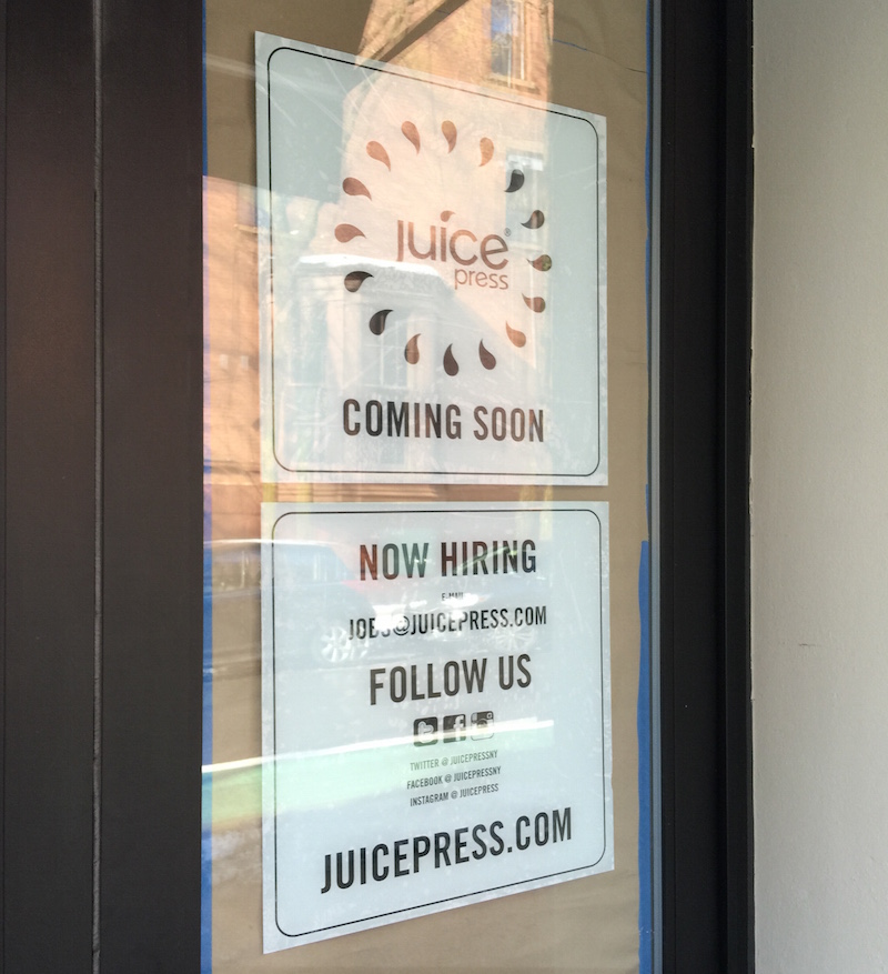 Juice Press is Coming to Henry Street in Brooklyn Heights Brooklyn
