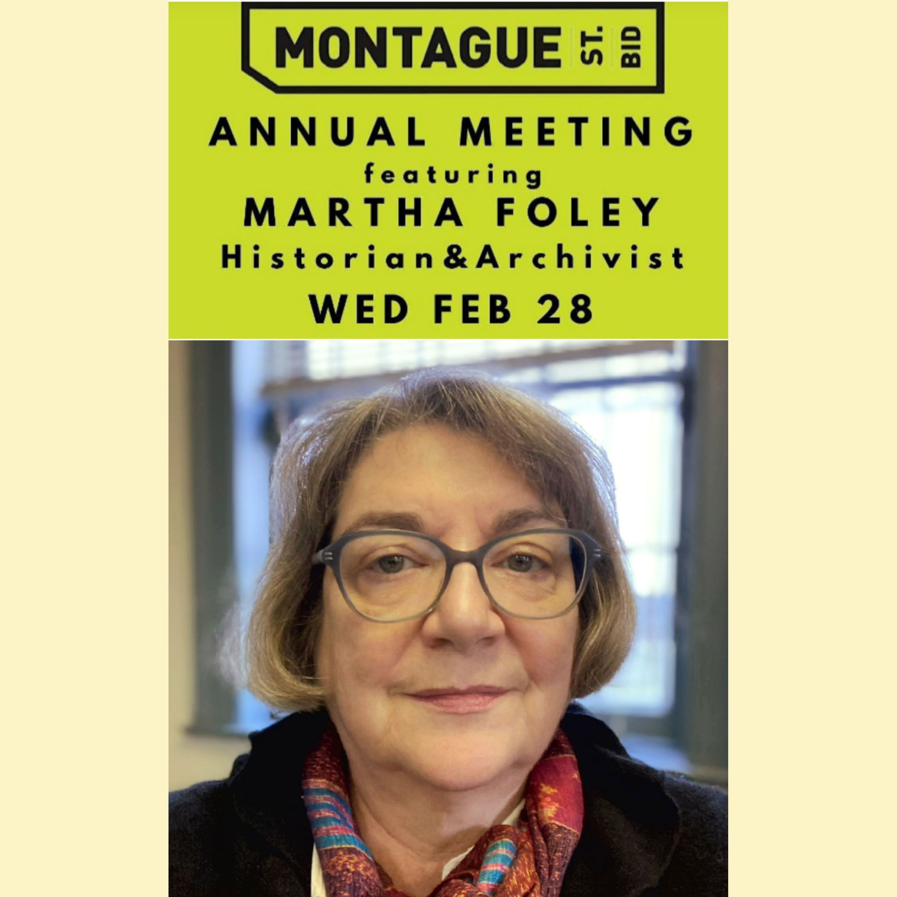 Montague Street BID Meeting Featuring Martha Foley, Wed. Feb. 28, 3 PM Brooklyn Heights Blog