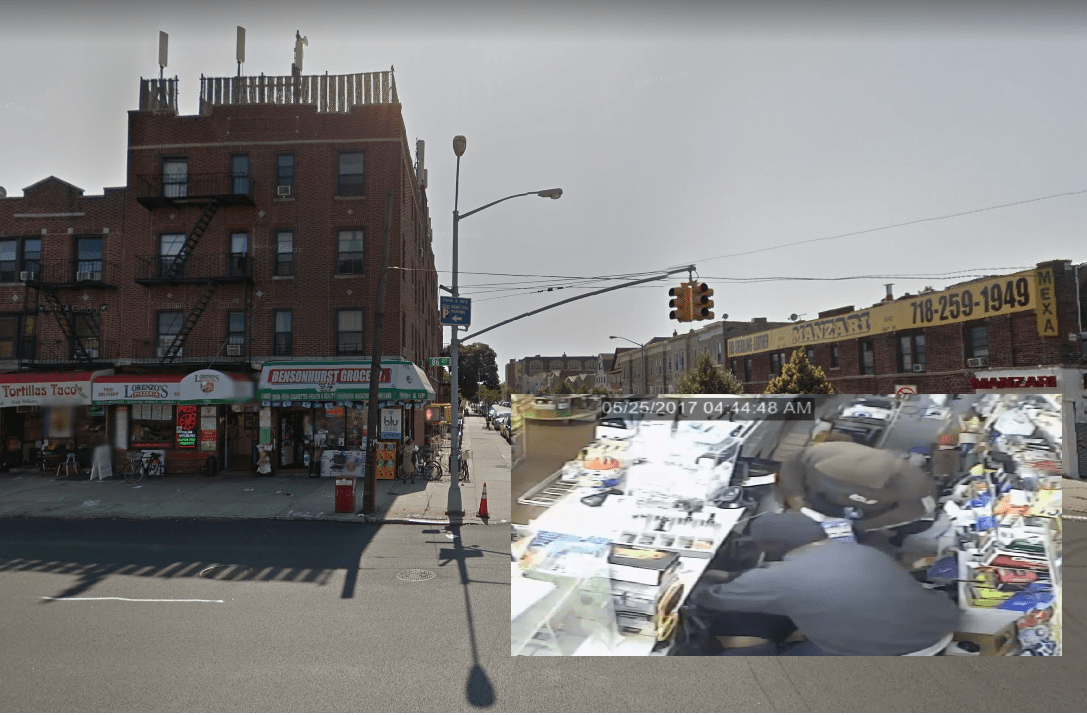 VIDEO Robbers loot Bensonhurst grocery stores for thousands in cash