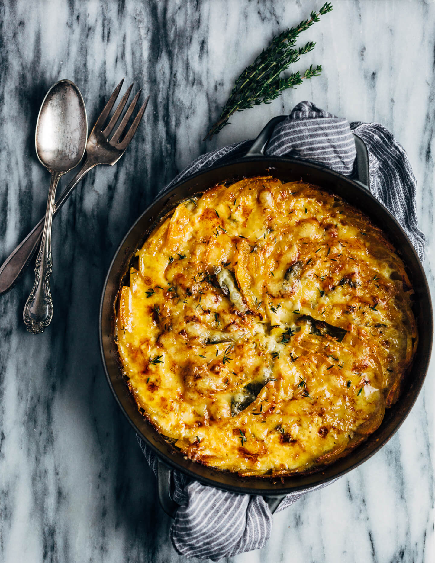 Butternut Squash Gratin with Thyme and Bay Brooklyn Supper