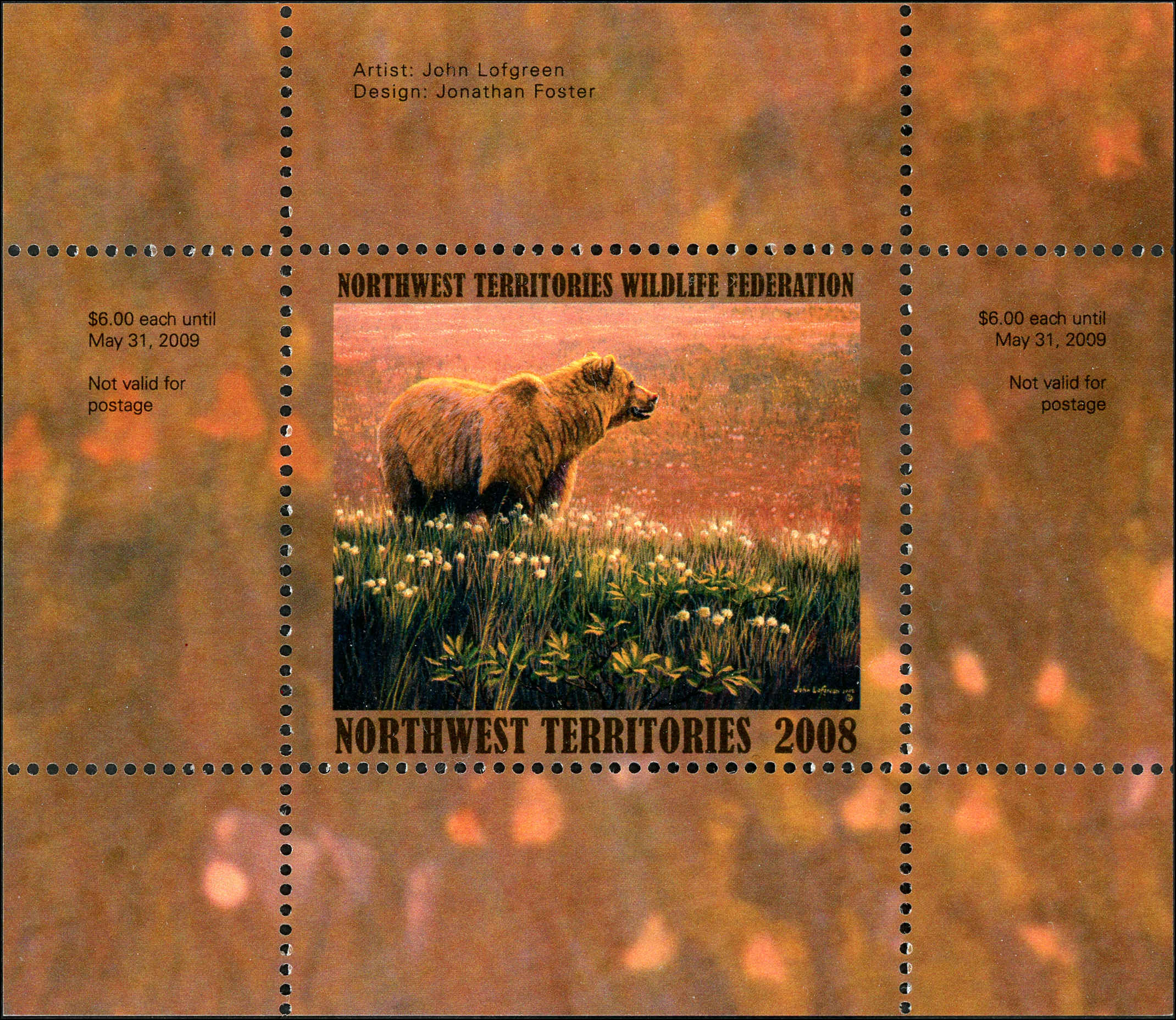 Northwest Territories Habitat Stamps