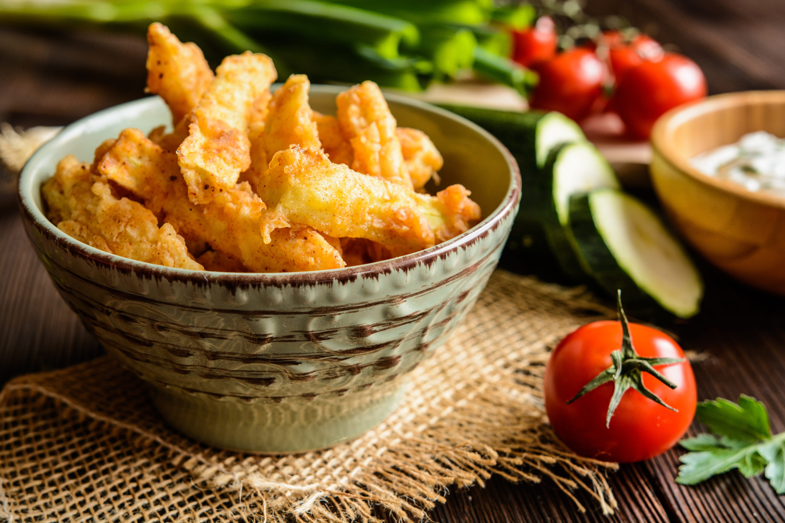 Hand Battered Zucchini Crisps Brookfields