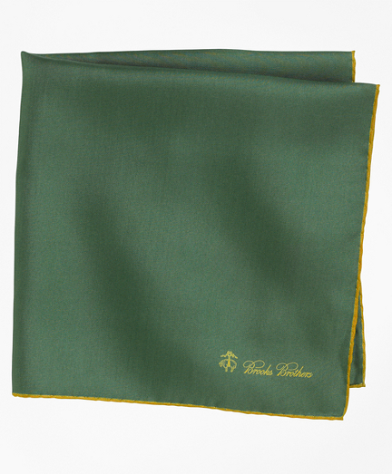 Men's Silk Pocket Square Brooks Brothers