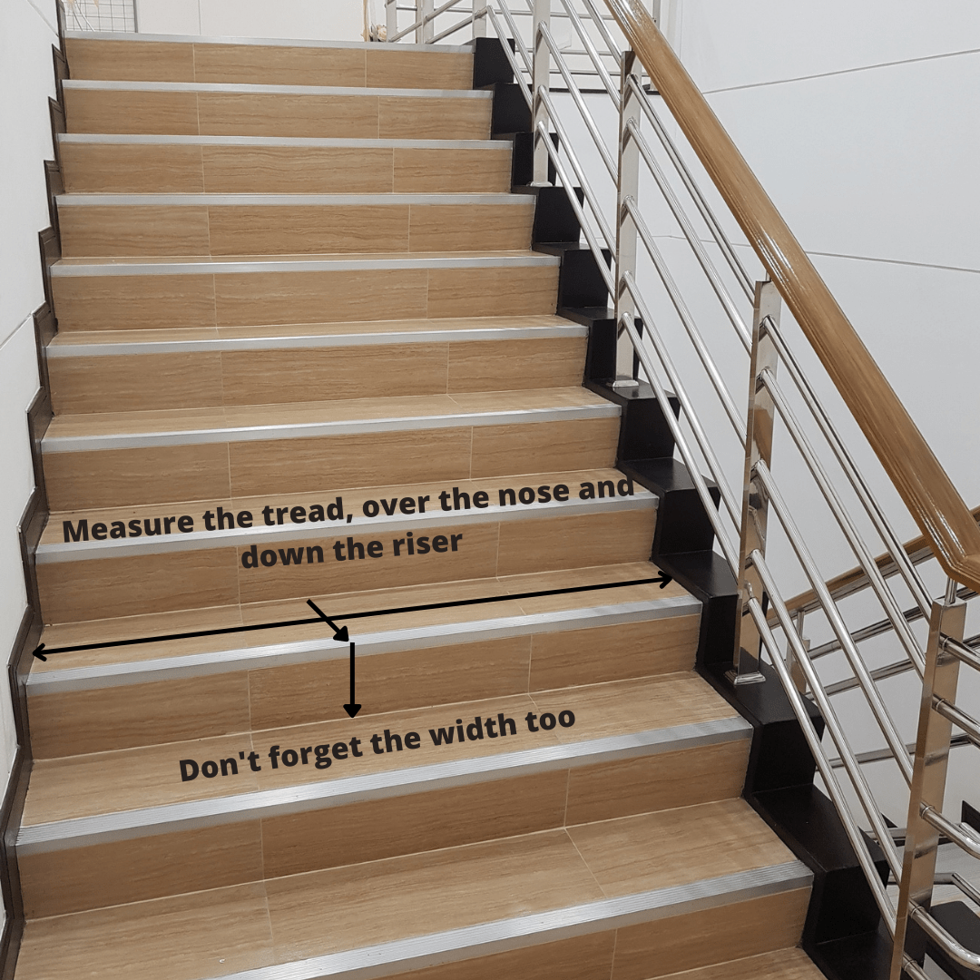 How To Measure Stairs, Landing And Hallway For Carpet