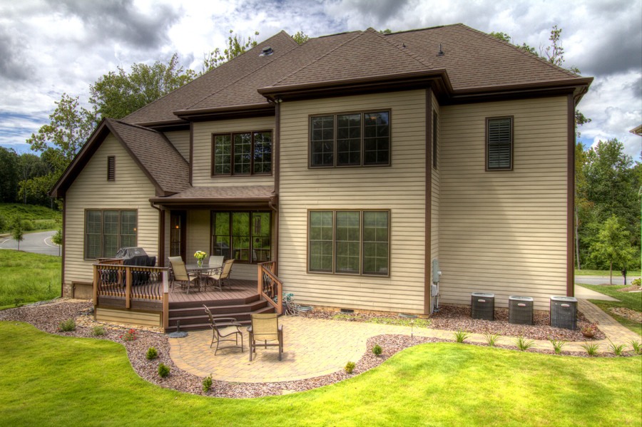 Custom Three Level Home located in Davidson Brookside Exclusives