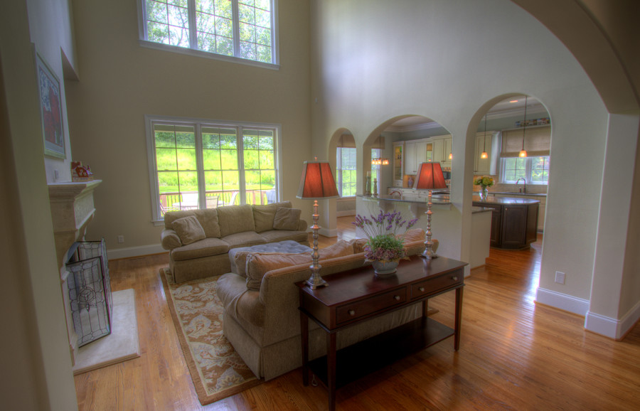 Custom Three Level Home located in Davidson Brookside Exclusives