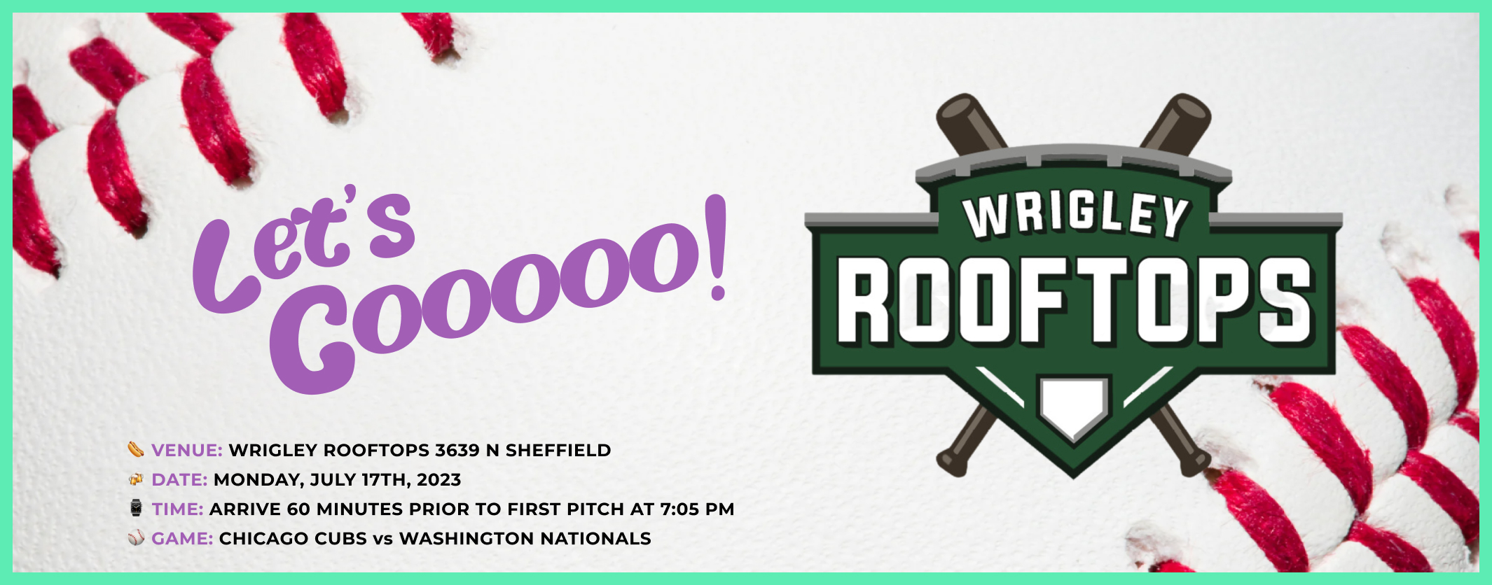 Wrigley Rooftop made better.