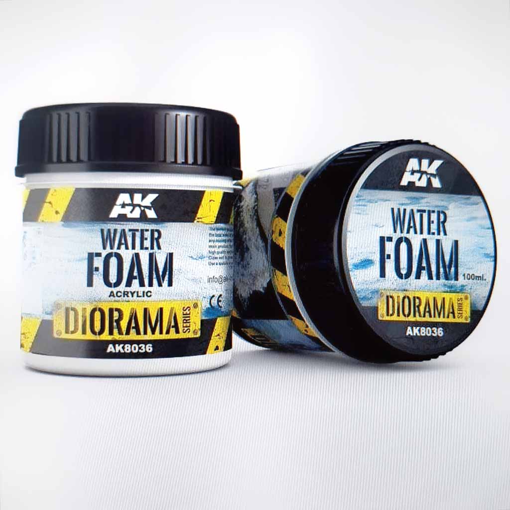AK Interactive Water Foam 100ml (Acrylic) Brooks Models