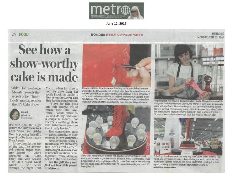Metro See How a ShowWorthy Cake is Made The Brooks Group Public
