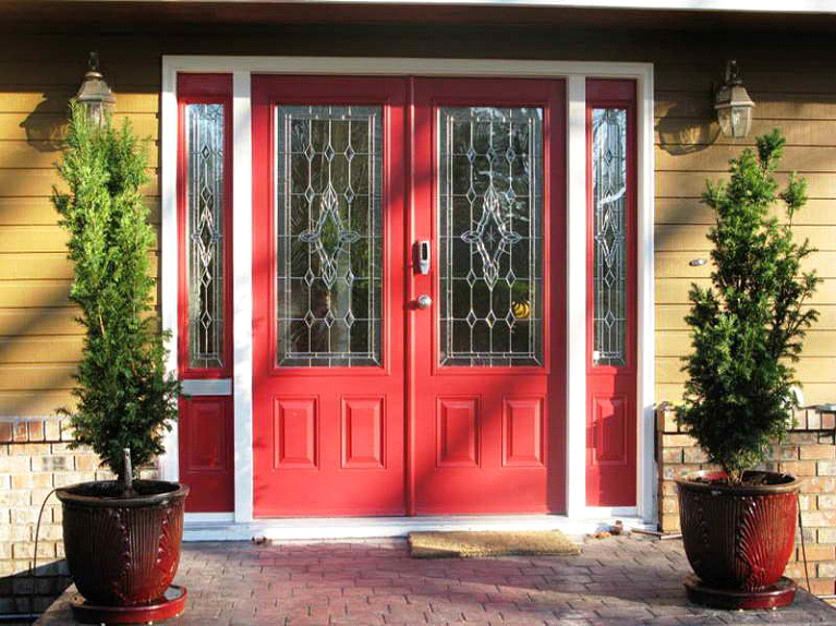 Exterior Door Painting Broom Construction