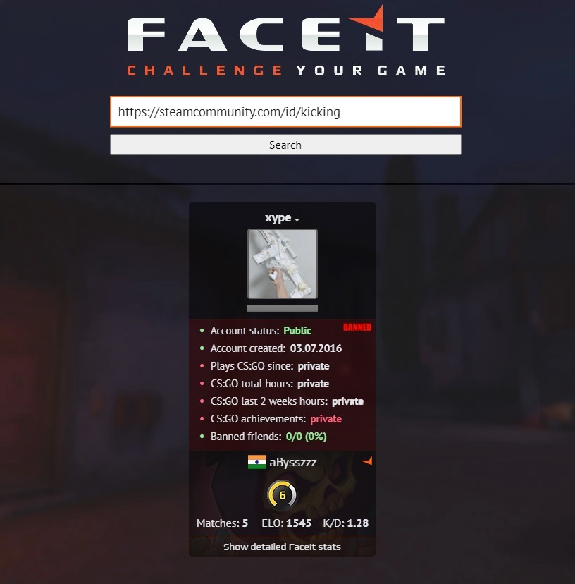How to find Faceit Profile with Steam? CSGO Boosting Service Cheap