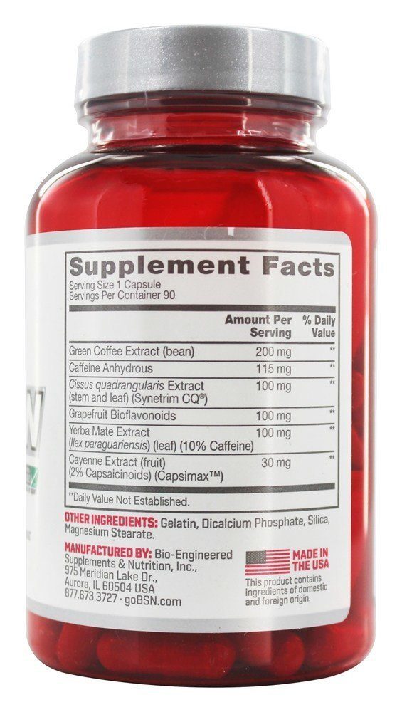 BSN Clean Review How many fat burners does BSN have?