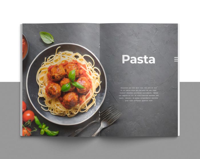 Cookbook Template for InDesign