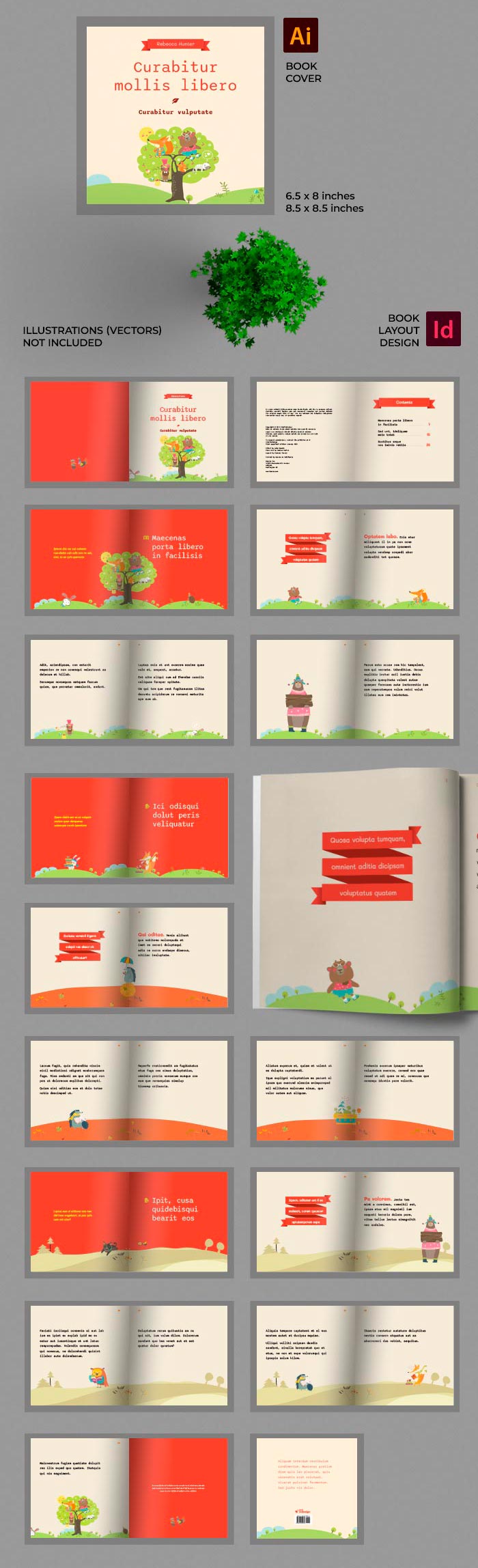 Best Children's Book Templates for Adobe InDesign