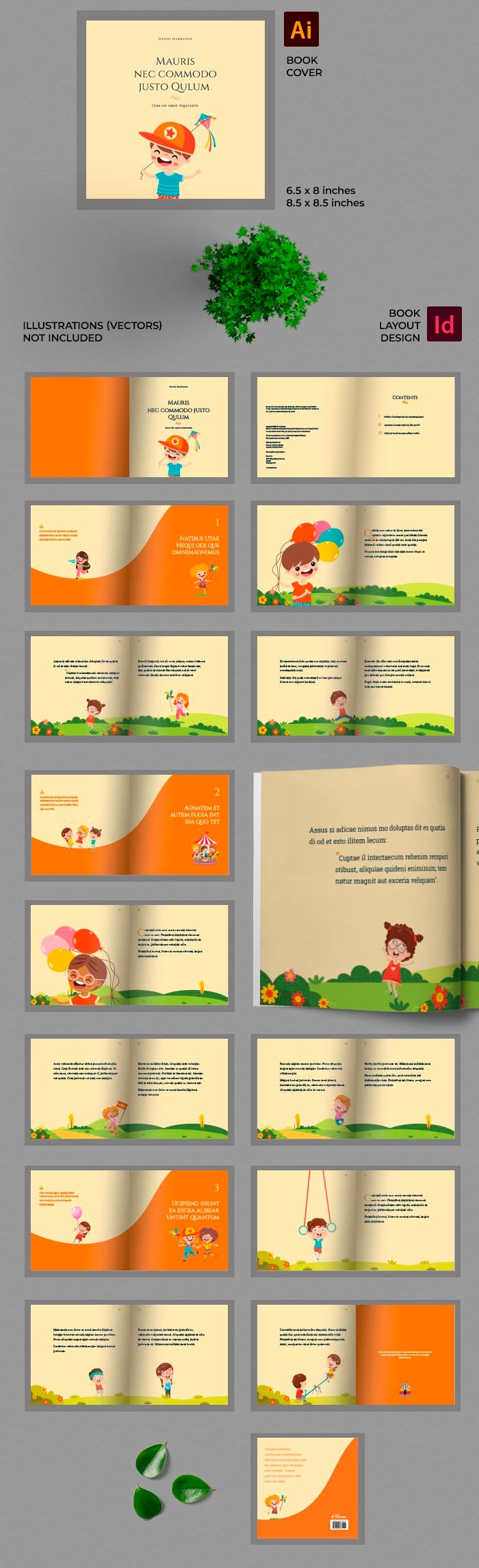 Best Children's Book Templates for Adobe InDesign