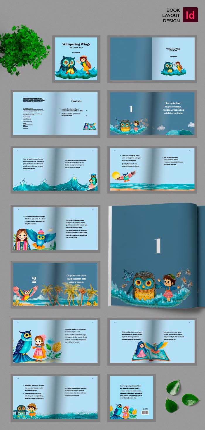 Best Children's Book Templates for Adobe InDesign