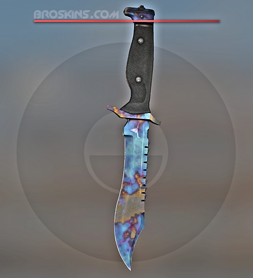 Bowie Case Hardened Blue Gem Patterns (seed) BroSkins CS 2 trade