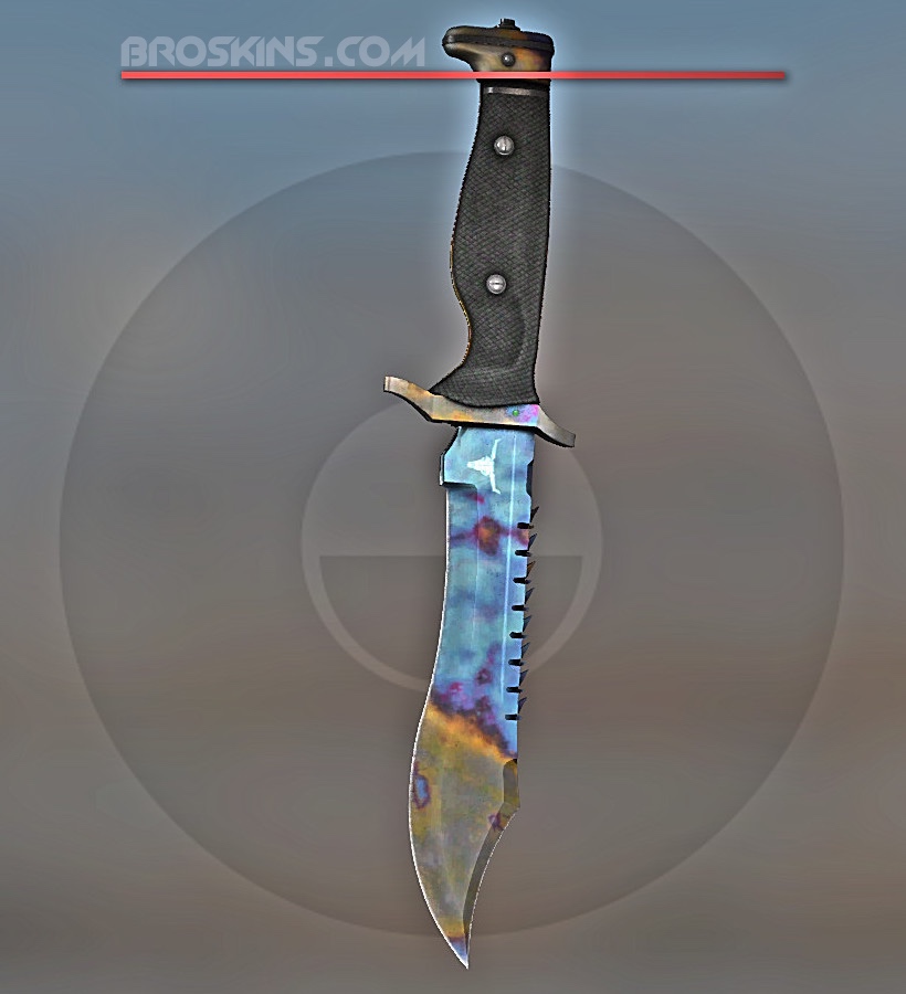 Bowie Case Hardened Blue Gem Patterns (seed) BroSkins CS 2 trade