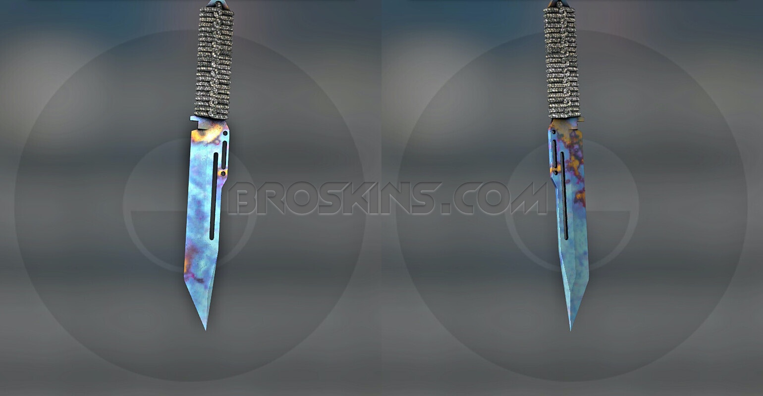 Paracord Knife Case Hardened Blue Gem Patterns (seed) BroSkins CSGO