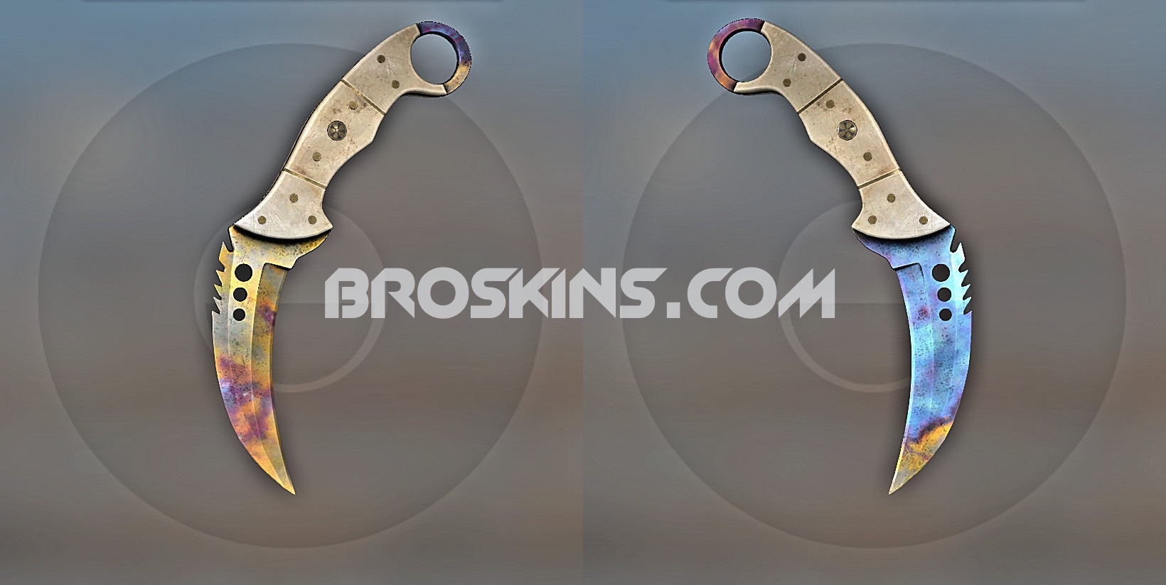 Talon Case Hardened Blue Gem Patterns (seed) BroSkins CSGO trade