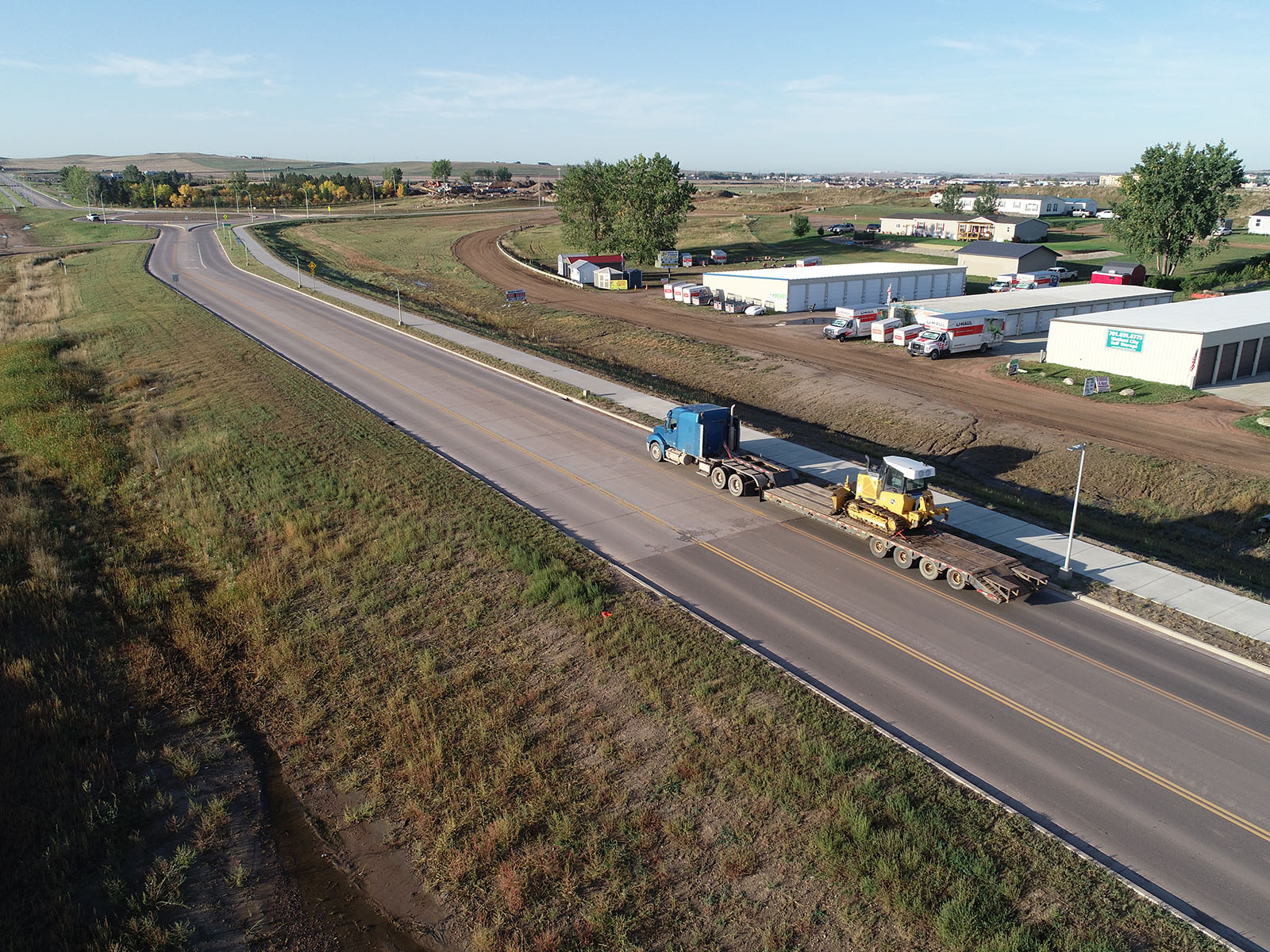 ND23A Reconstruction in Watford City Brosz Engineering