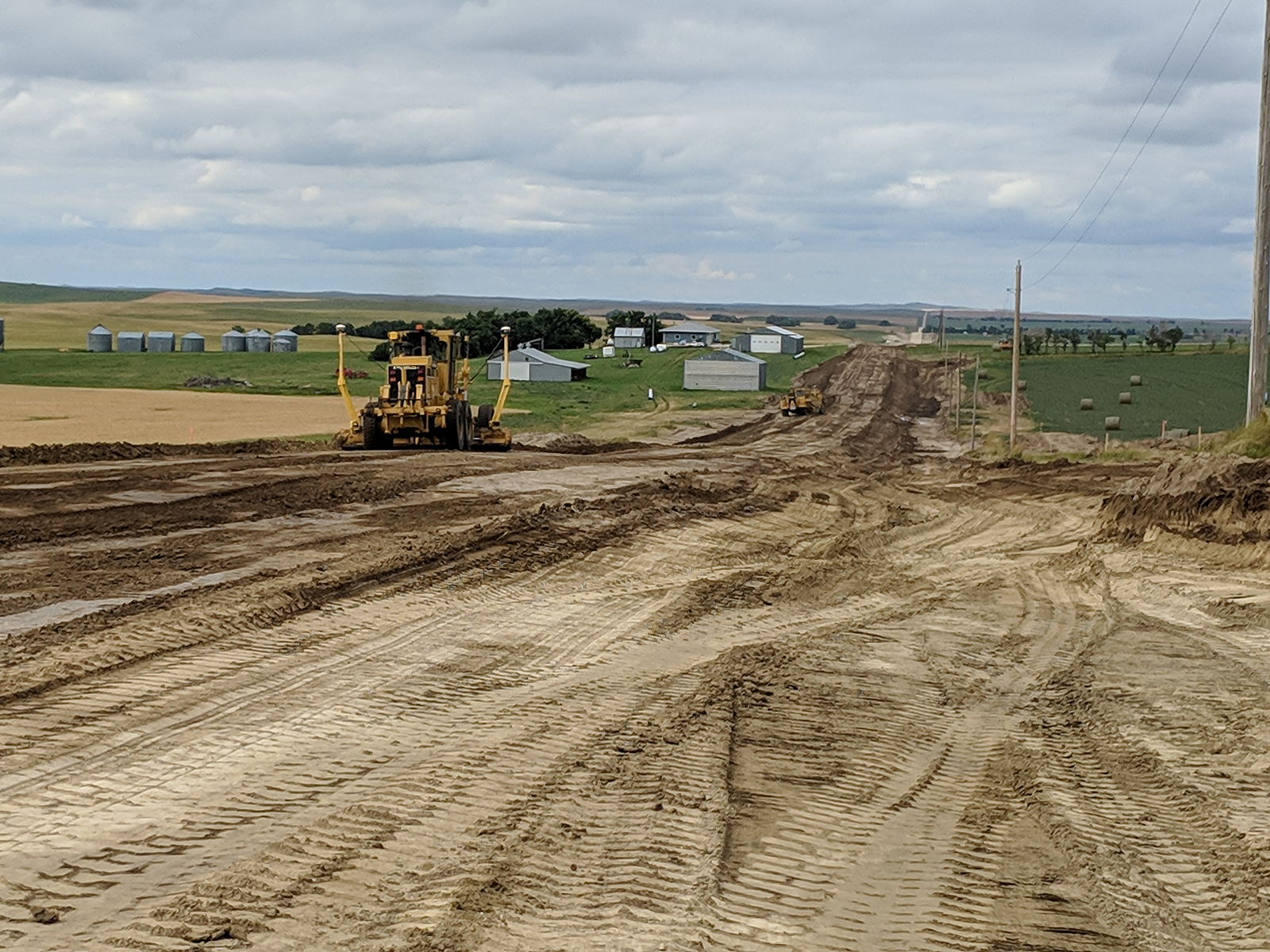 Slope County, 140th Avenue Reconstruction Brosz Engineering