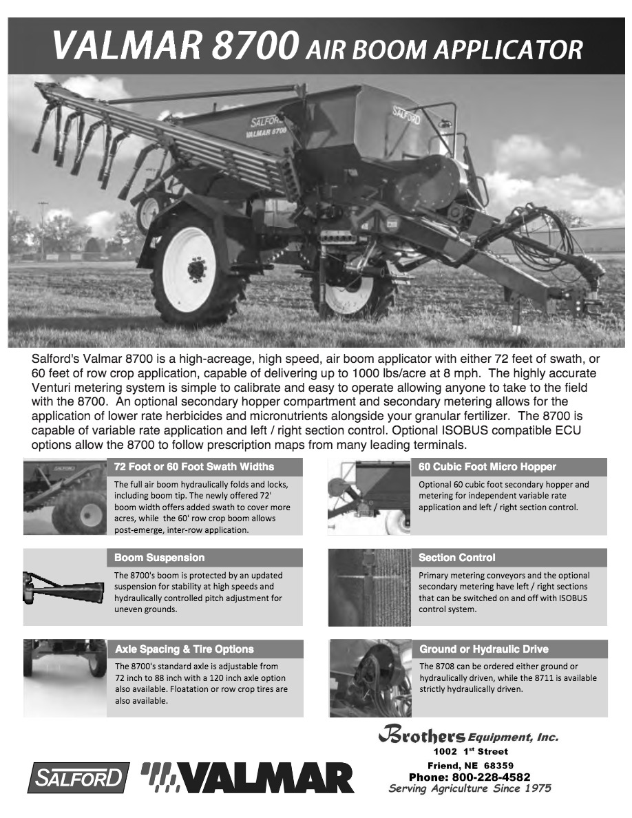 Catalog Brothers Equipment, Inc.