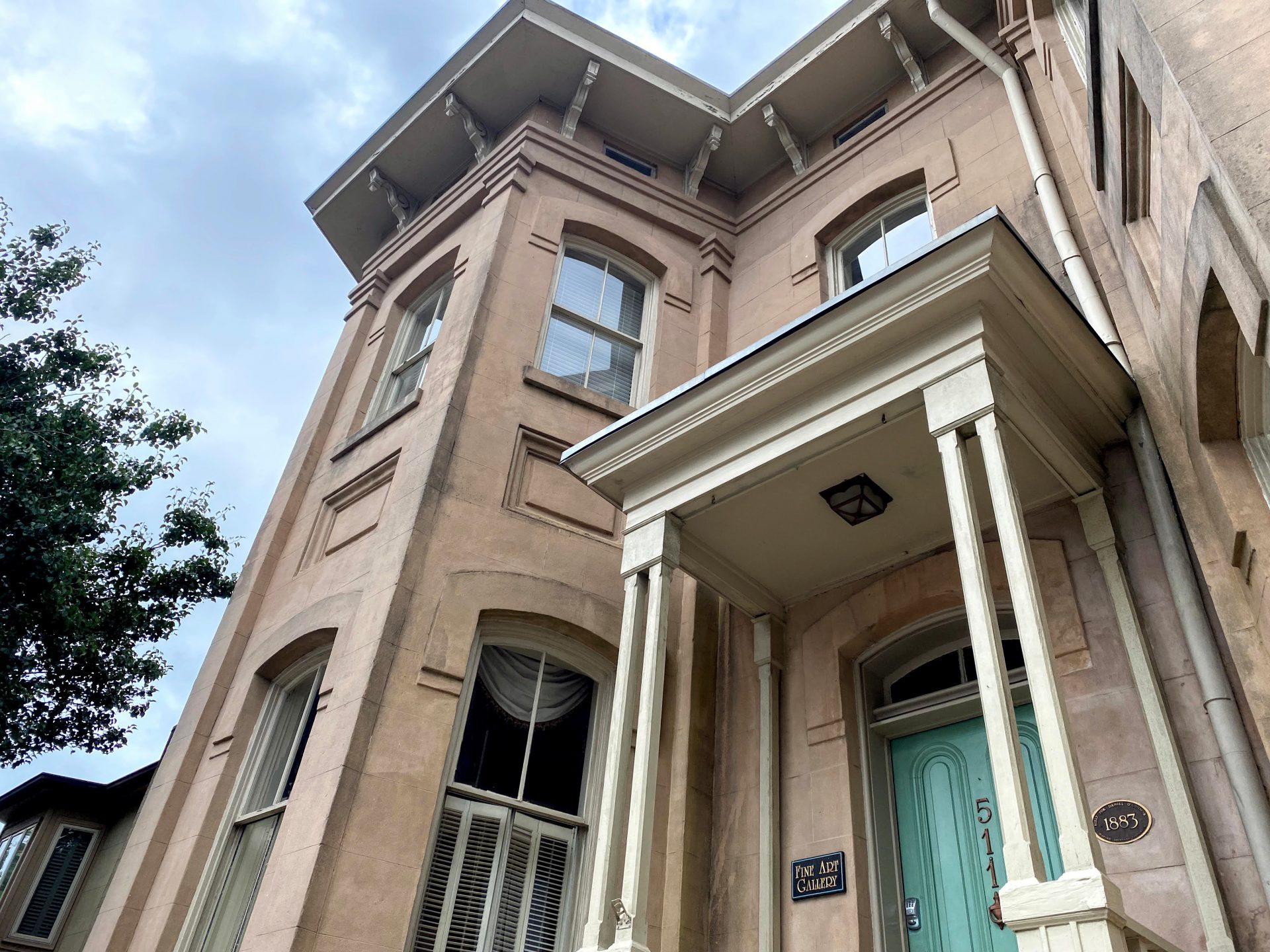 The Broughton Street House in Savannah The Broughton Street House