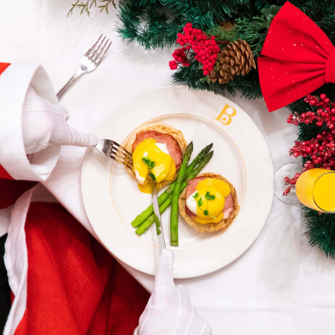 Santa Brunch Broussard's Broussard's