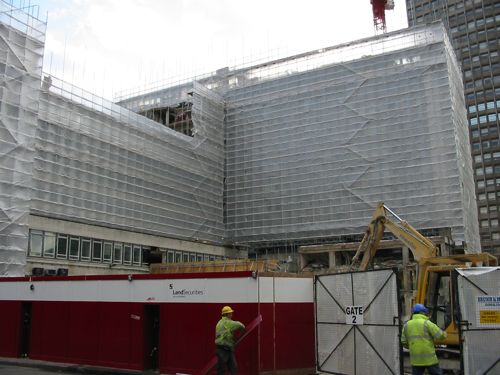 Redevelopment of Cardinal Place, London SW1 Brown and Mason