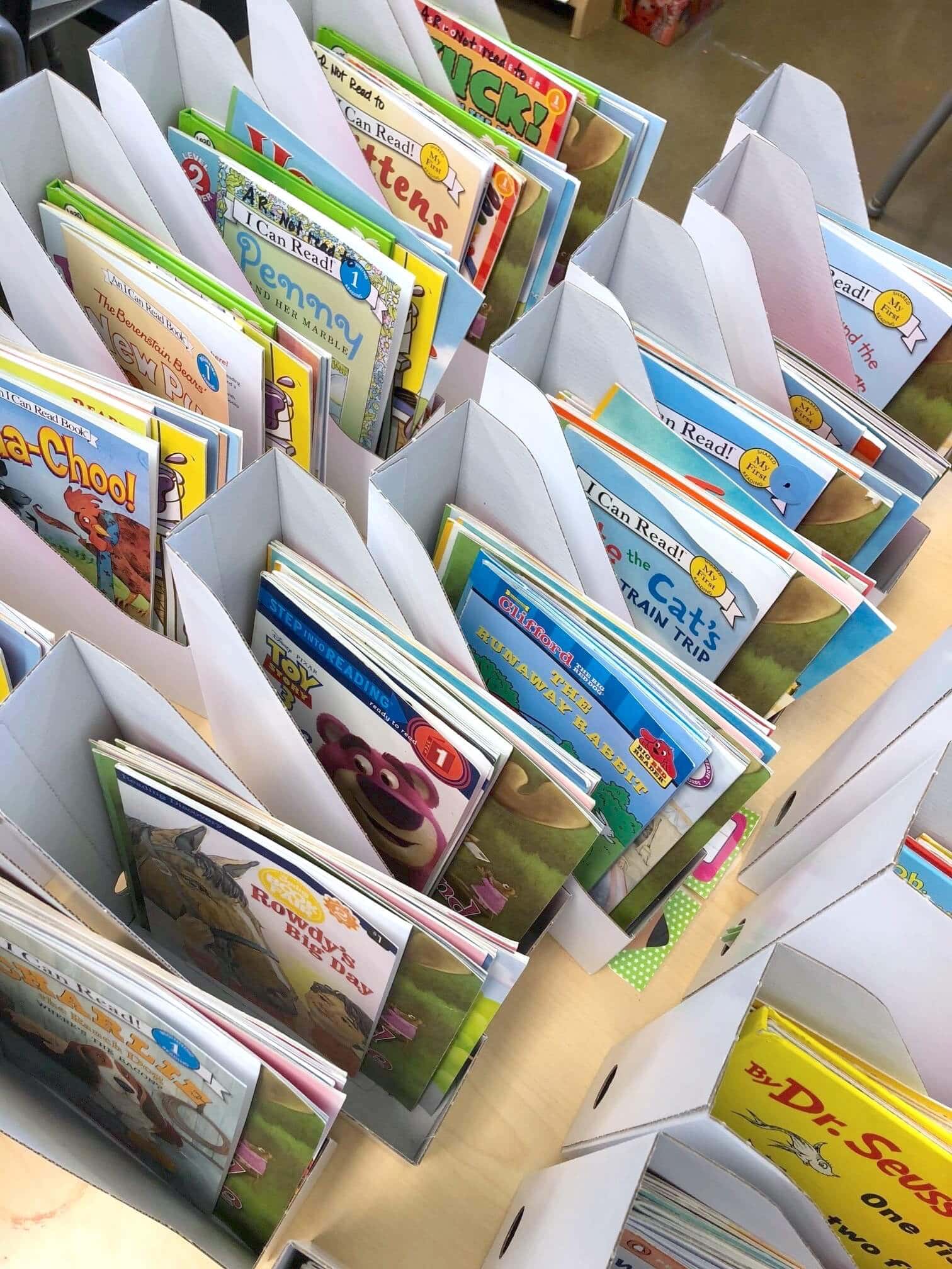 Alternatives to Plastic Book Bins