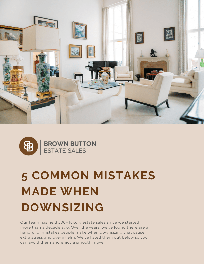 Brown Button Estate Sale Company Kansas City Home