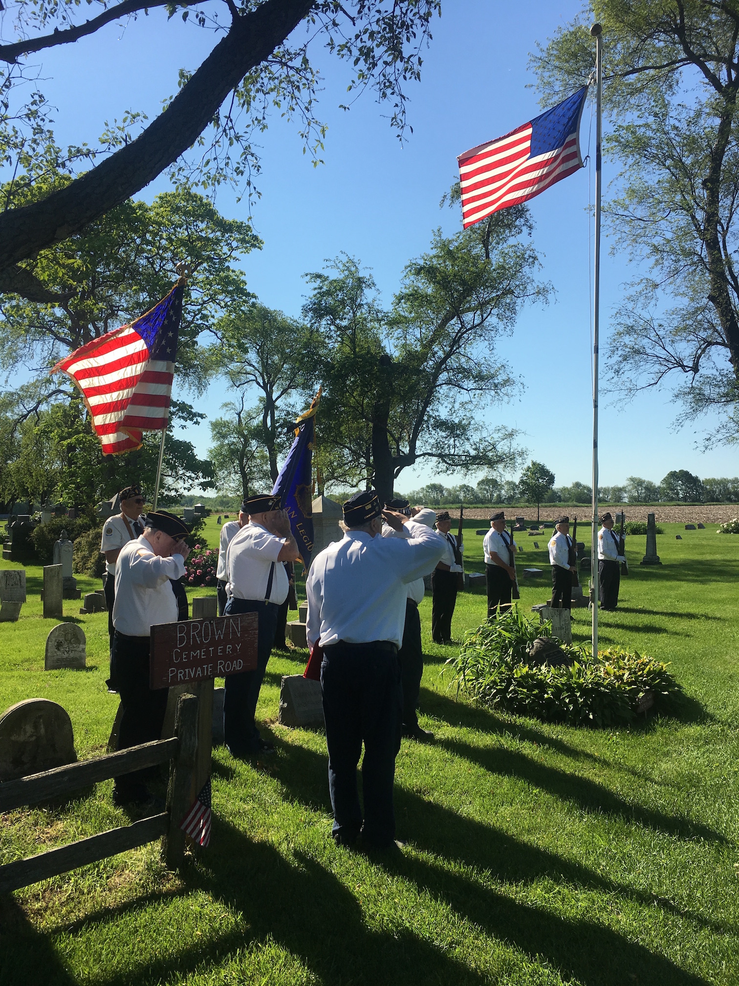 Brown Church Cemetery of Elwood, Illinois Pleasant and Private
