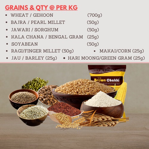 Multigrain Atta Brown Chakki