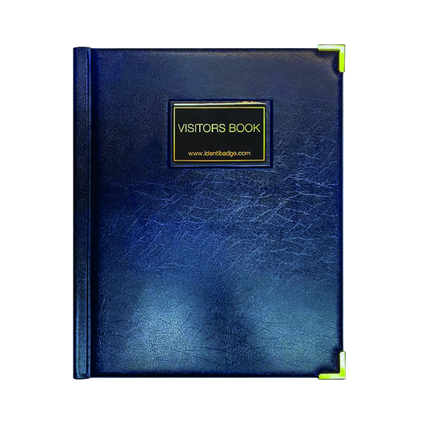 Identibadge GDPR Visitor Book Binder Browne Printers Ltd.