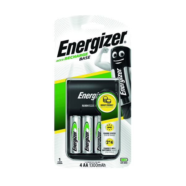 Energizer Battery Charger 4xAA Batteries Browne Printers Ltd.